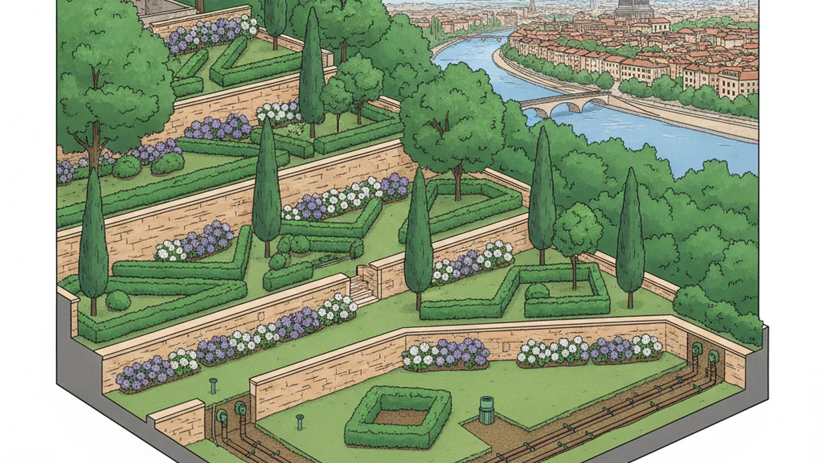 Cura del verde sabaudo e parchi urbani di Torino